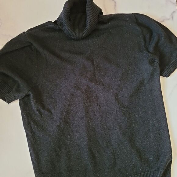 Mercer street studio womens xl black pullover sweater 90's Turtleneck - Picture 1 of 4